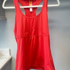 Lucy Orange drawstring tank Size Small